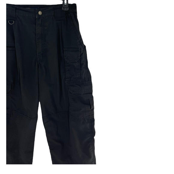 5.11 Tactical Mens Straight Utility Cargo Pants High Rise Size 32X30 Black - Picture 4 of 9